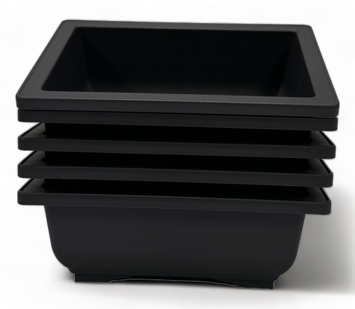 Rectangular Bonsai Pots - Plastic - 16x12x6 CM