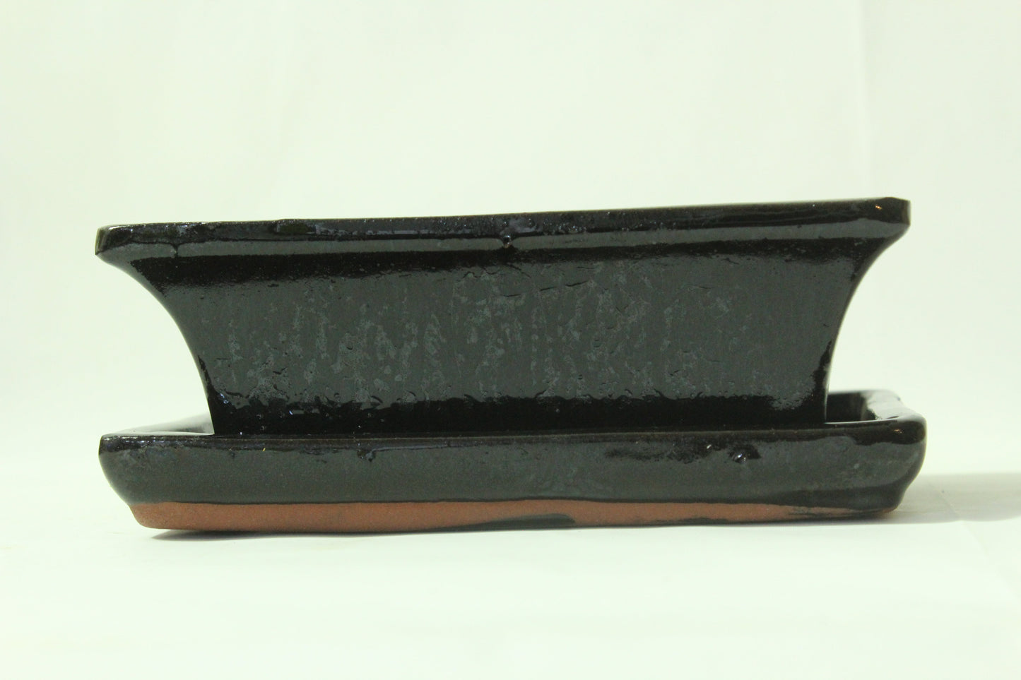 Quality Bonsai Pots with matching drip trays - ideal for first repot from a 15cm Blue pot